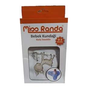 Emmaillotage - Baby Miss Randa Blanc - 0-3M