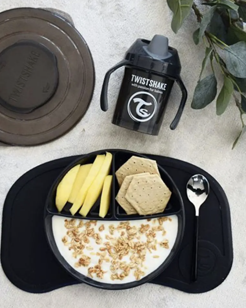 Assiette Compartimentée Tupperware Avec Couvercle — Neuve, Diamètre 25 Cm, 3 Compartiments