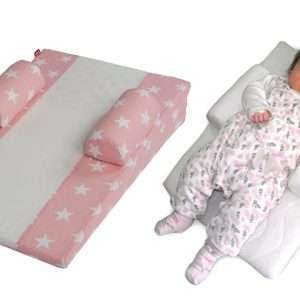 Plan incliné 15° multi-usages anti-reflux Rose - Bebekevi