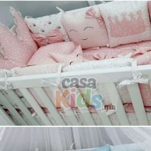 Ensemble de literie pour bébé  Rose Modèle 2