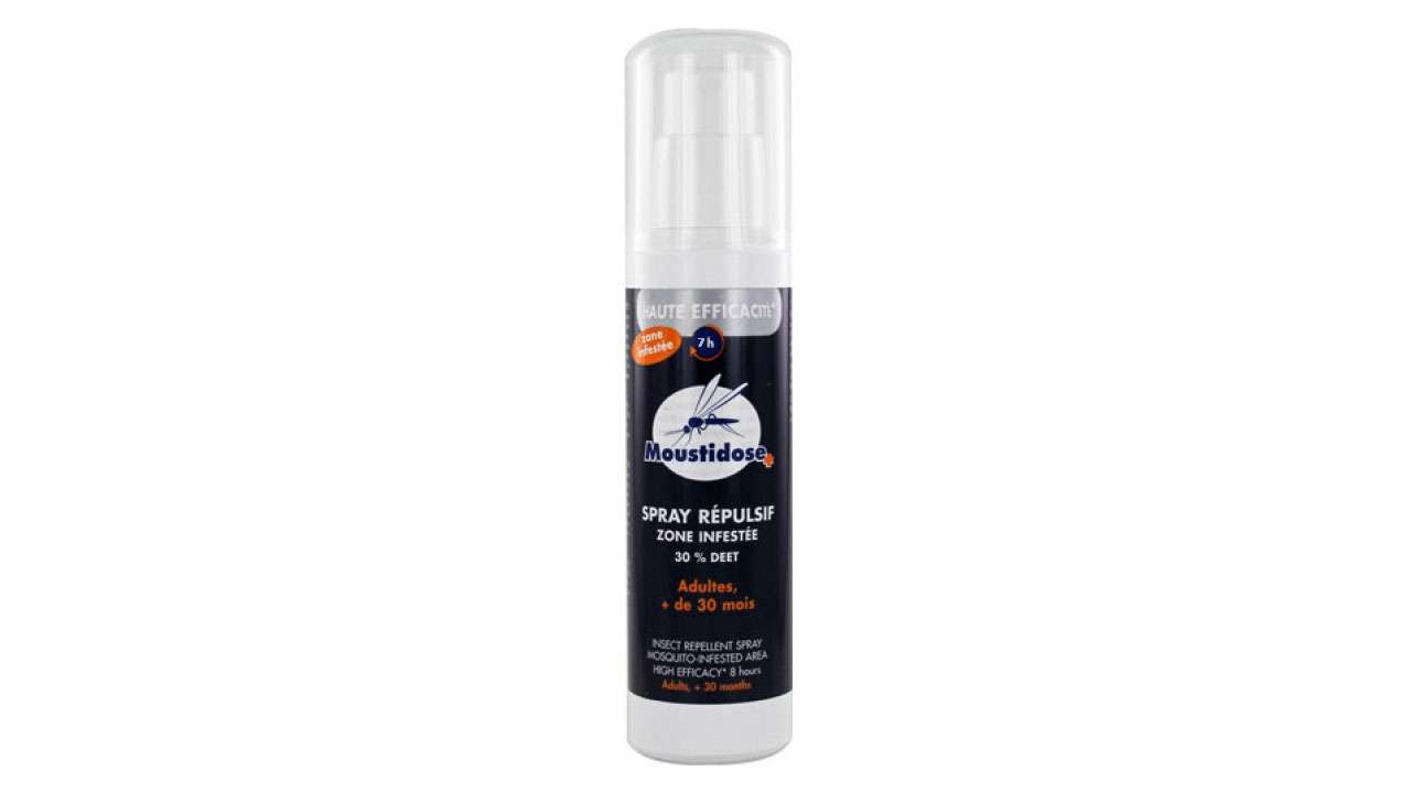 GILBERT MOUSTIDOSE LOTION REPULSIVE DEET 30% ADULTES ET ENFANTS 125ML