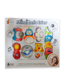 Hochet - Jouets éducatifs pour bébé 8 pcs  3m+ - Mimie Bells Eries