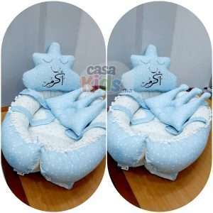 Nid d'ange pour Bébé modèle 1 Bleu