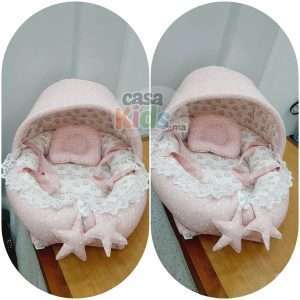 Nid d'ange pour Bébé modèle 1 Rose 2