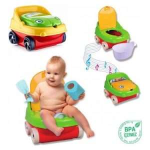 POTS BÉBÉ LUXUEUX AVEC MUSIQUE ROUGE OU ROSE