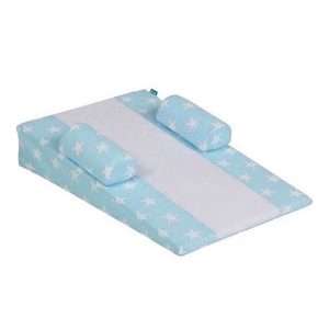 Plan incliné 15° multi-usages anti-reflux Bleu- Bebekevi