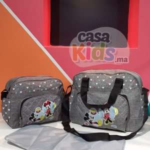 Sac a langer 3 en 1 Disney - Gris