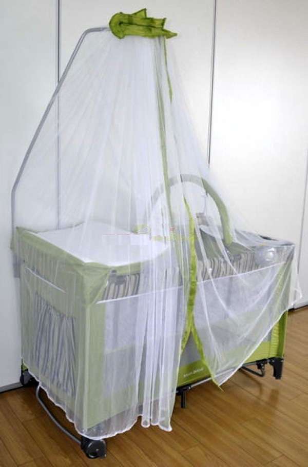 Lit Bébé hamac musical+plan a langer et voile moustiquaire offert – Image 2