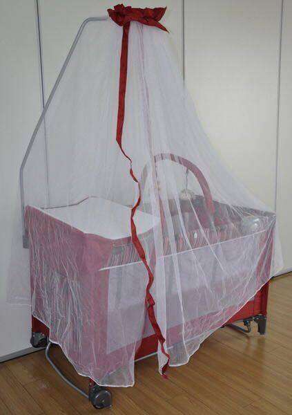 Lit Bébé hamac musical+plan a langer et voile moustiquaire offert – Image 3