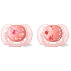 Lot 2 Sucettes ultra-douce SCF223/22 6-18 mois - Avent