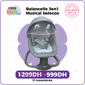 Balancelle 3en1 Musical belecoo