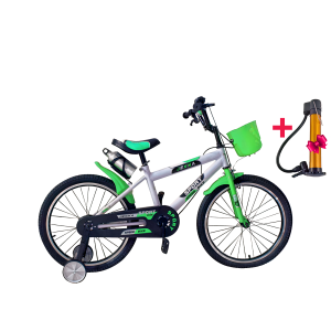 Bicyclette Vert + Pompe Offerte -taille16