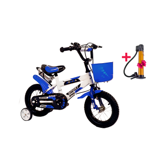 Bicyclette Bleu + Pompe Offerte