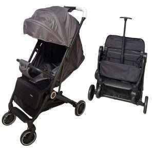 POUSSETTE VALISE BURBAY GRIS