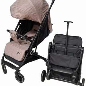 POUSSETTE VALISE MARRON