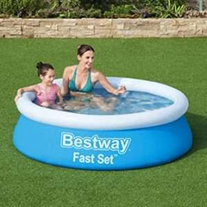 Bestway 57392 Piscine hors sol Fast Set™ ronde diamètreètre 183 x 51 cm