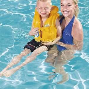 Bestway 32034 Gilet de natation gonflable Swim Safe Step B 51 x 46 cm