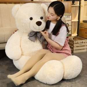 Party Fete Series Peluche Ours Géant - 100 cm BLANC