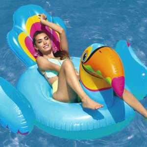 Bestway - Bouée XXL chevauchable Toucan 207 x 150 cm
