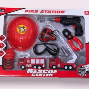 Jouet de caserne de pompiers Rescue Center pour enfants