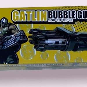 Calibre gatlin gun bubble maker