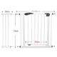 Bébé Safe Barrière de Sécurité - Blanc – Image 3