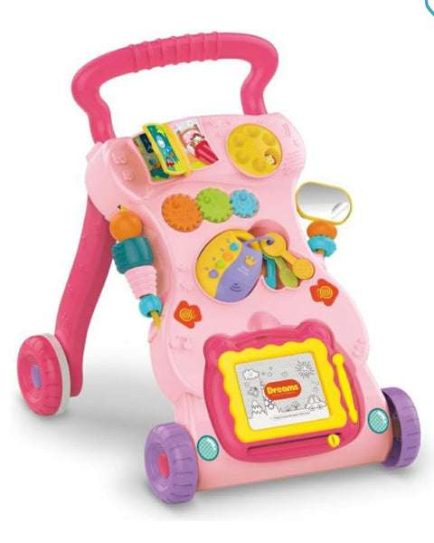 Trotteur 6 mois- Music walker- HUANGER -ROSE