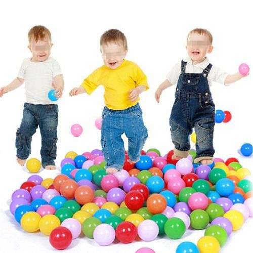 Filet de 100 balles pour parcs de bébé, Piscine à Balles, airs de jeu et crèches – Image 3