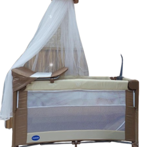 Lit Parc + plan a langer + mobilo + voile