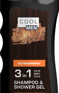 Cool Men Ultraenergy 2en1 Shampo Et Gel Douche 400ml