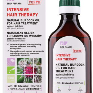 Véritable huile de bardane"  contre la chute des cheveux 100 ml