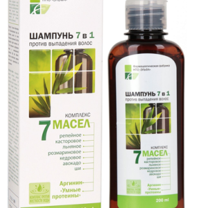 SHAMPOING ELFA PHARM 7 HUILES 7 EN 1 CONTRE LA CHUTE DES CHEVEUX 200 ML