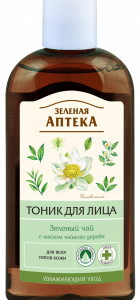 Tonique pour le visage à l'extrait de thé vert 200ml
