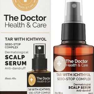 The Doctor Health & Care Tar avec sérum pour cuir chevelu complexe Ichthyol + Sebo-Stop 89ml