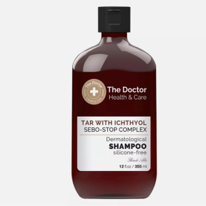 Shampoing The Doctor Health & Care Tar Avec Ichthyol + Complexe Sebo-stop 355 ml