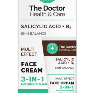 Crème visage The Doctor Health & Care 3 en 1 Acide salicylique + B5 40 ml